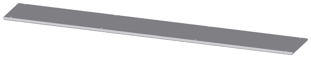 ALPHA 1250 DIN side panels for cabinet depth 400 mm 2 units (1x right by Siemens