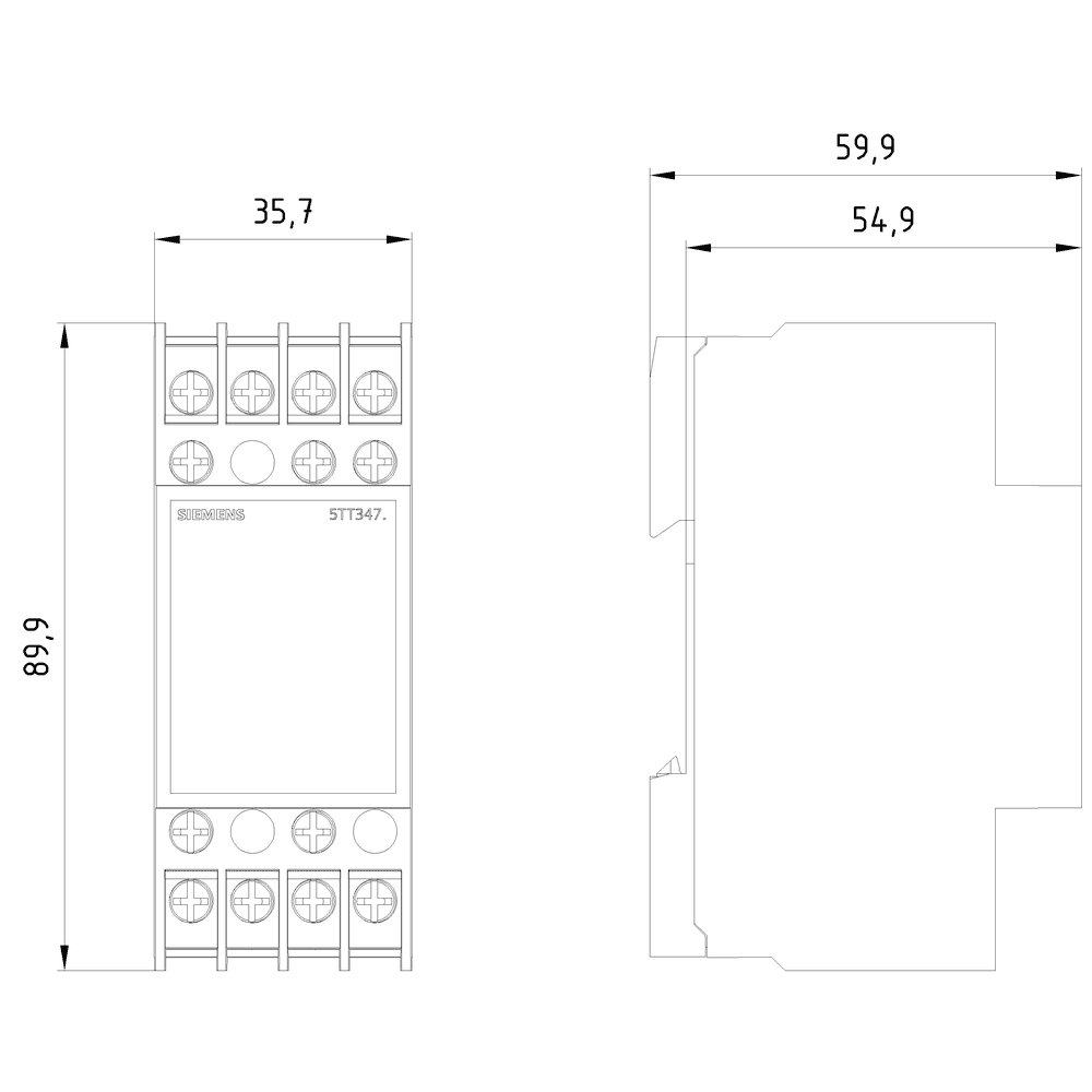 ISO monitor industry for direct voltage networks for measuring voltages up to 280 V DC - Image 2