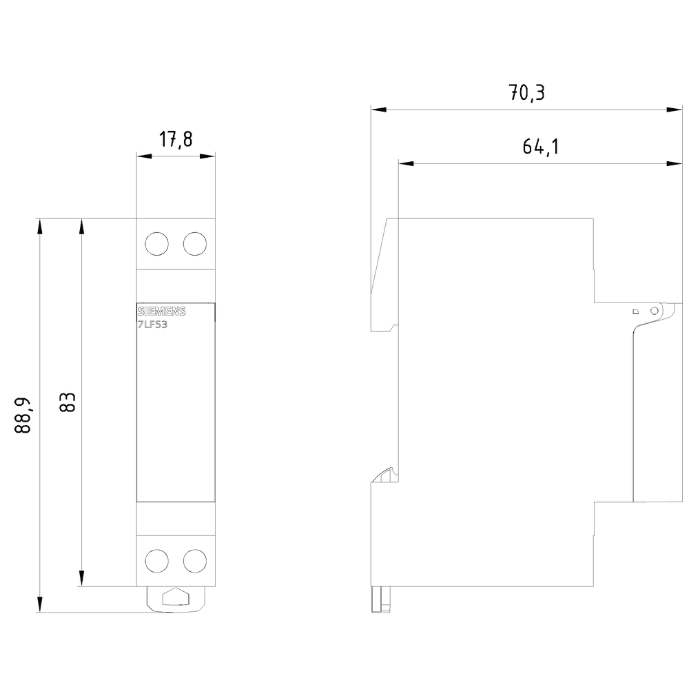 Quartz time switch Day 1 NO 230V/50-60Hz 1 MW - Image 2