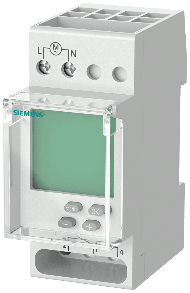 weekly time switch Top digital 230 V 16A 1-channel 2MW by Siemens
