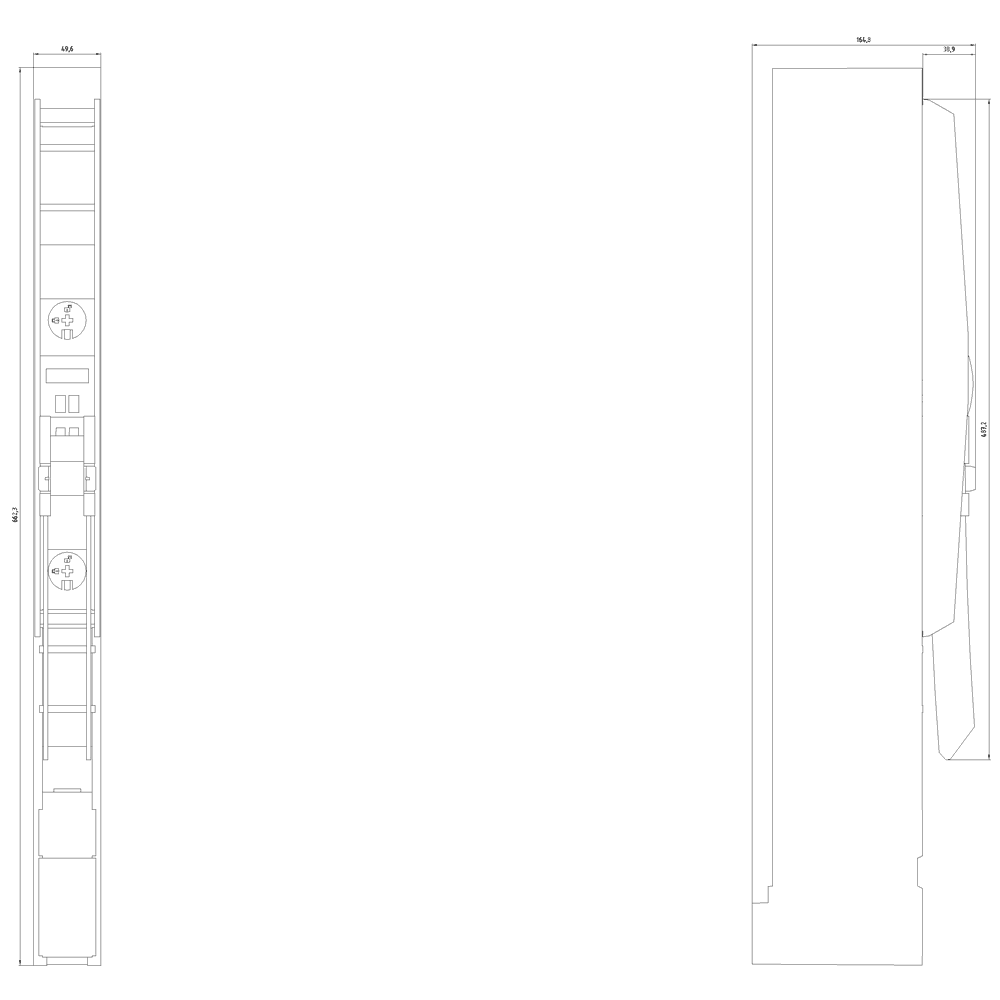 In-line fuse switch disconnector 3-pole selectable - Image 2