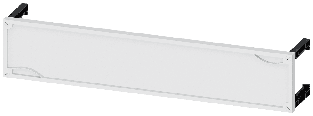 Section cover closed W: 750 mm H: 150 mm by Siemens