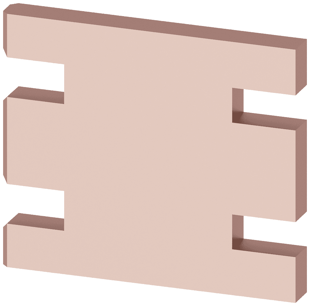 connecting lug 80x10 mm by Siemens