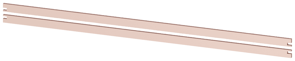 Busbar PE 2 x 30 x 10 mm by Siemens