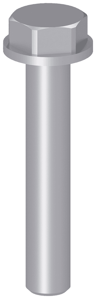 Screw set hexagon bolt M12 x 70 by Siemens