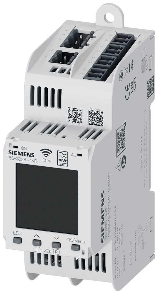 Residual Current Monitor digital Type B 4 Channel with Communication Please consider Radio approval! List of countries: see Certifi cates by Siemens