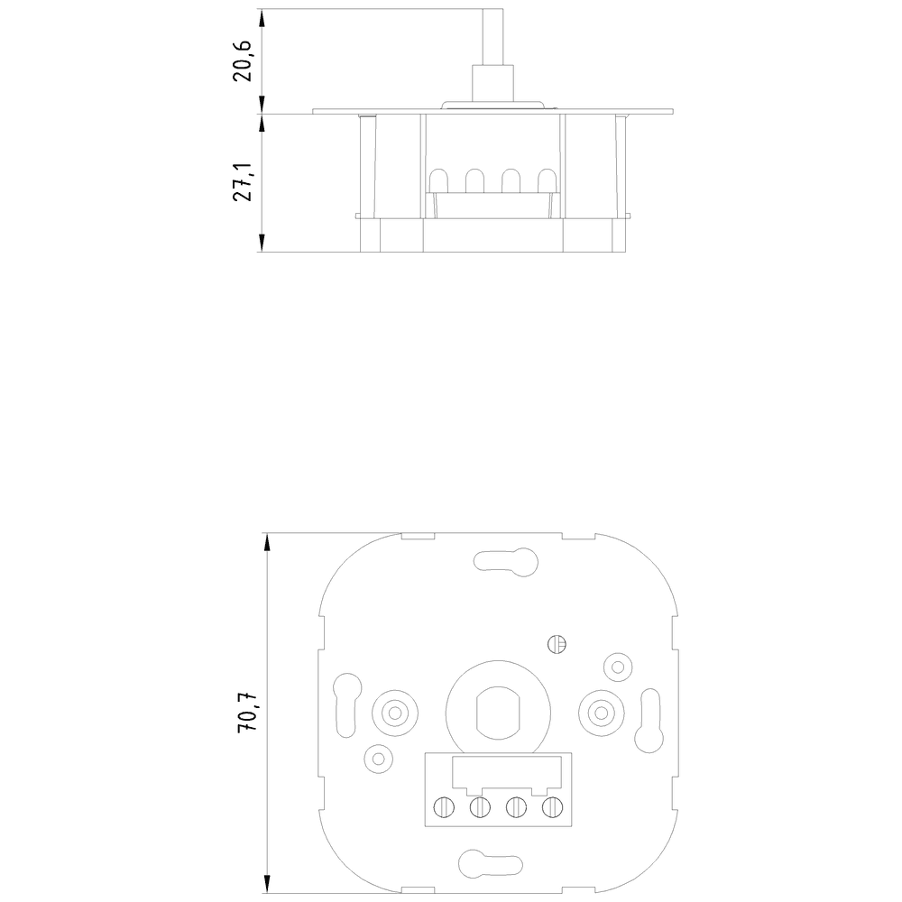 Electronic potentiometer with pushbutton on/off - Image 2