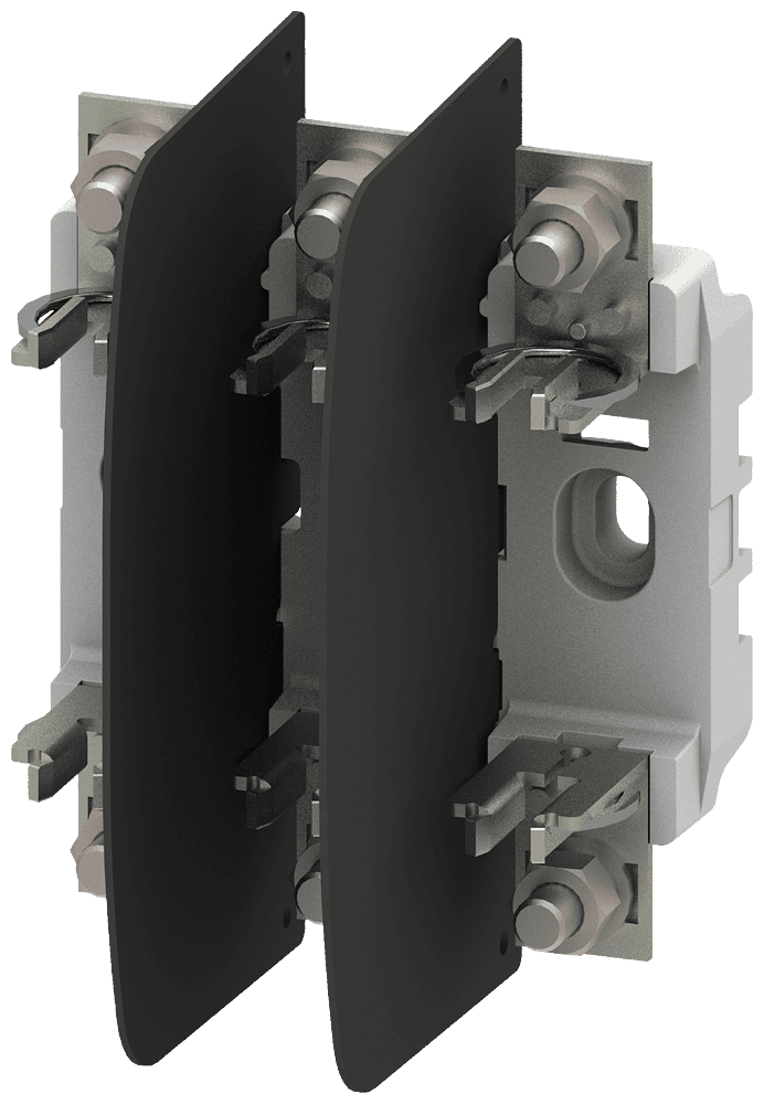 HRC fuse base plastic Sz. 00 3-pole 160A 690V flat terminal by Siemens
