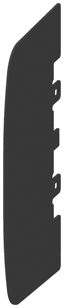 HRC Phase/End barrier for 3-pole plastic fuse bases Sz. 00 by Siemens