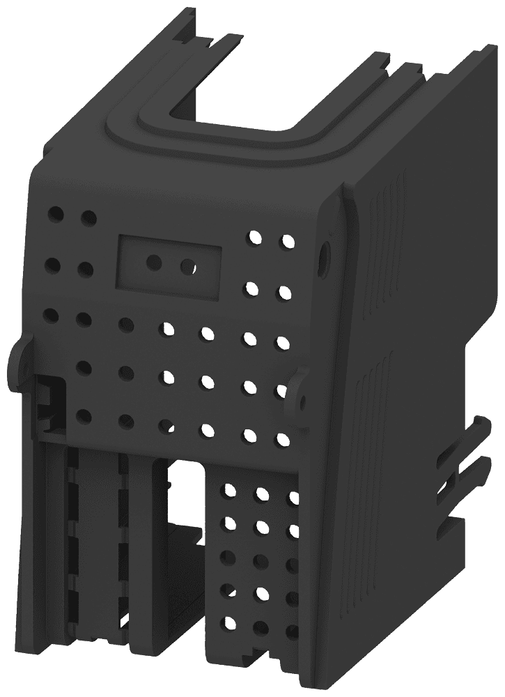 HRC Terminal cover for 1-pole HRC fuse base Sz. 1 universal by Siemens