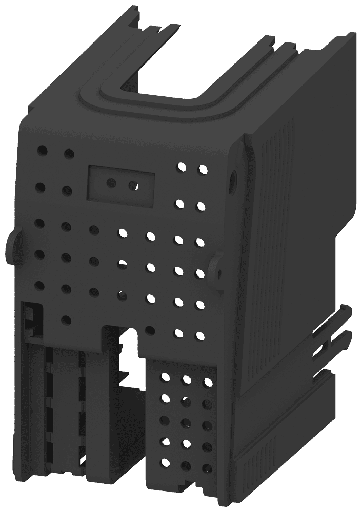 HRC Terminal cover for 1-pole HRC fuse base Sz. 2 universal by Siemens