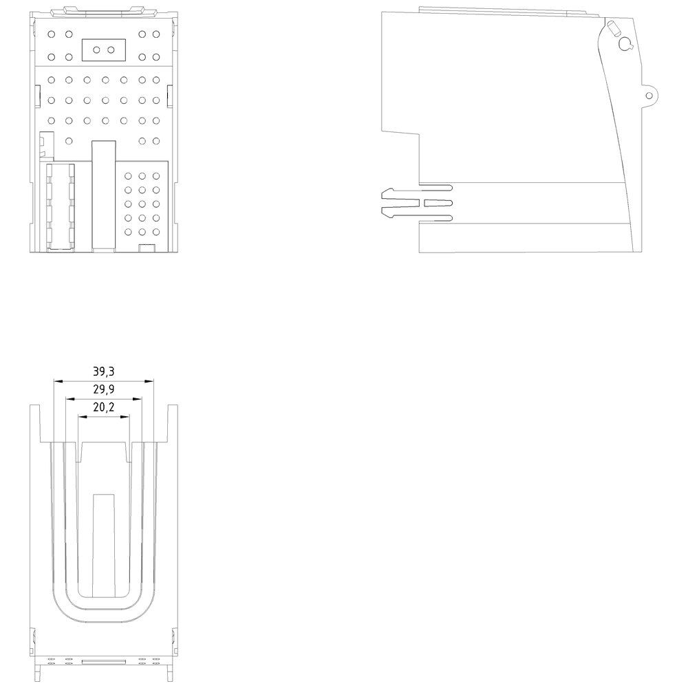 HRC Terminal cover for 1-pole HRC fuse base Sz. 3 universal - Image 2