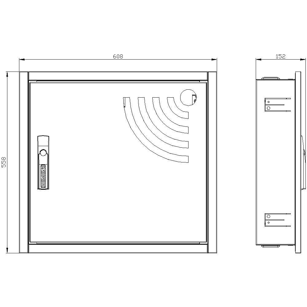 ALPHA 160 DIN flush-mounted board SK2 - Image 2