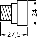 NEOZED screw cap Insulating material size D02 - Image 2