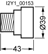 DIAZED screw cap DII 25 A 500 V AC/DC ceramic with inspection hole - Image 2