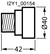 DIAZED screw cap DIII 63 A 500 V AC/DC insulating material with inspection hole - Image 2