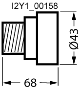 DIAZED screw cap DIII 63 A 690V AC 600V DC ceramic - Image 2