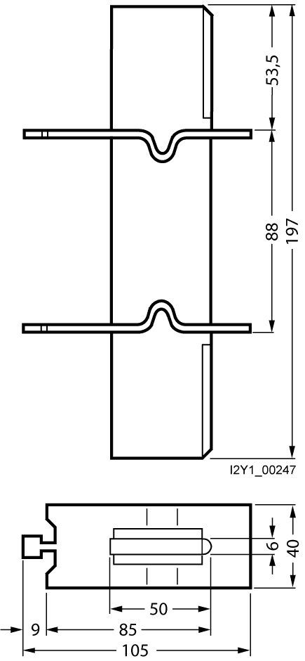 LV HRC disconnecting blade Sz. 4A - Image 2