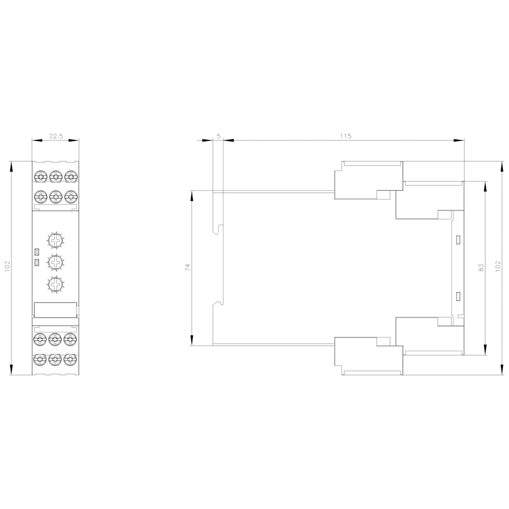 SIRIUS soft starter 22.5mm 3 A - Image 3
