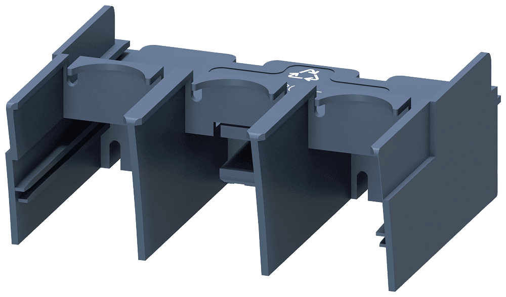 Terminal covers (2 units) for 3-phase infeed 50/70 mm2 3RA6813-8AB/AC by Siemens