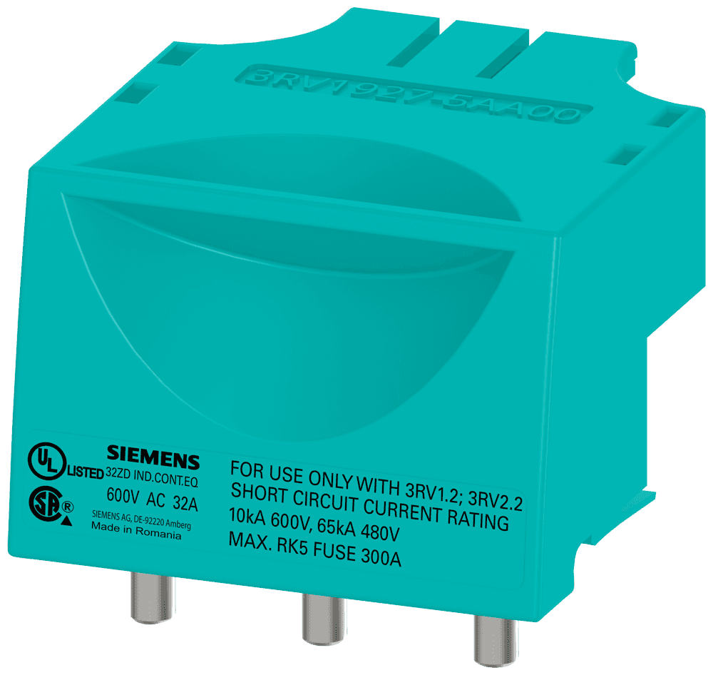 cable connector for circuit breaker size S0 with screw terminal multi-unit packaging 10 units by Siemens