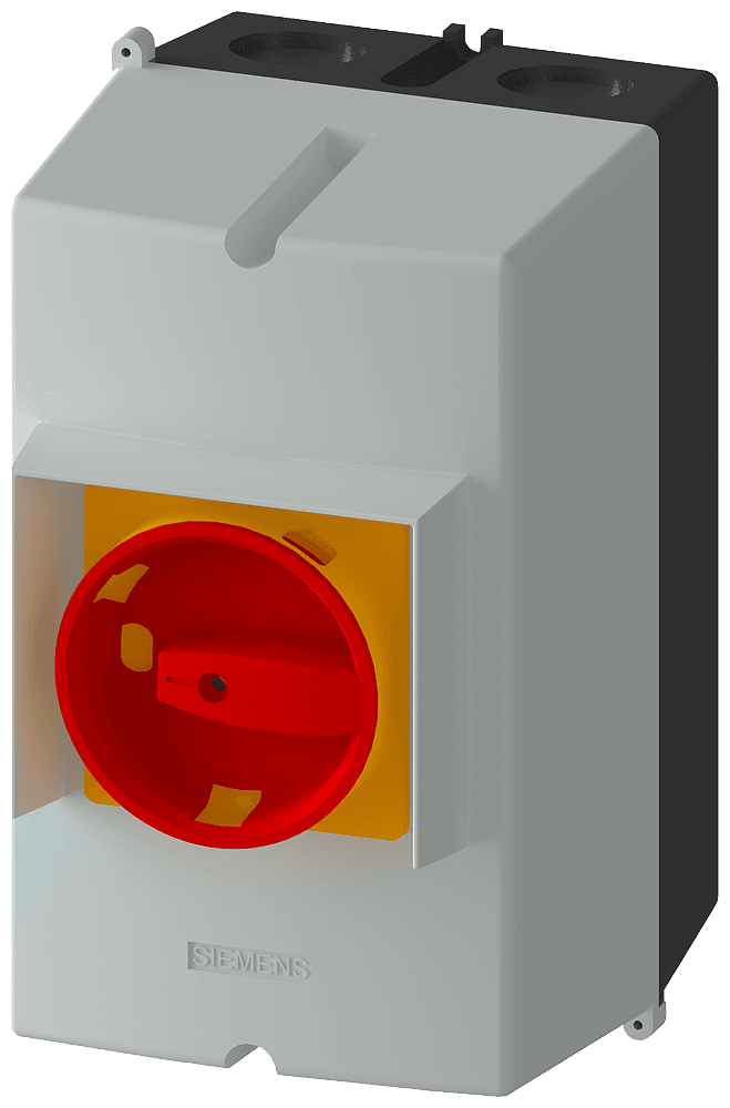 Cast aluminum surface mounting enclosure Degree of protection IP65 72 mm installation width by Siemens