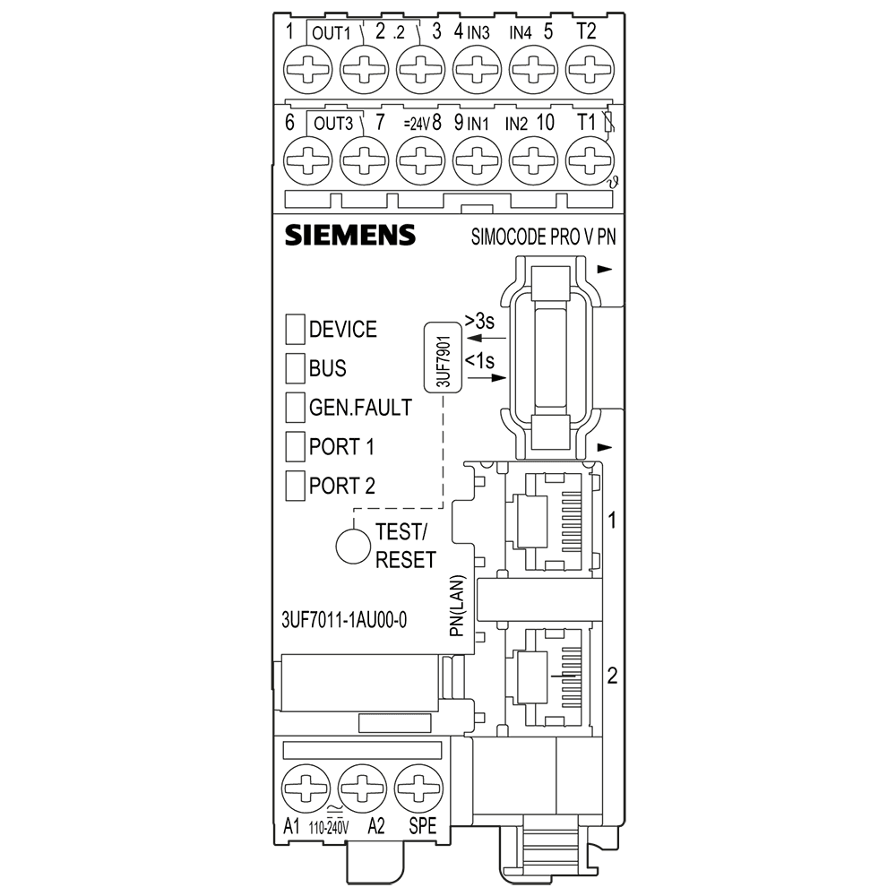 basic device SIMOCODE pro V PN - Image 2