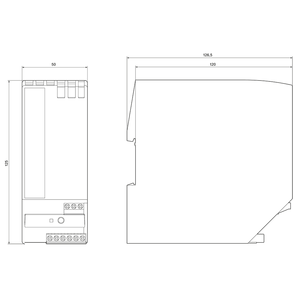 PSN130S 4 A 120 V/230 V AC IP20 Power supply unit 30 V - Image 3