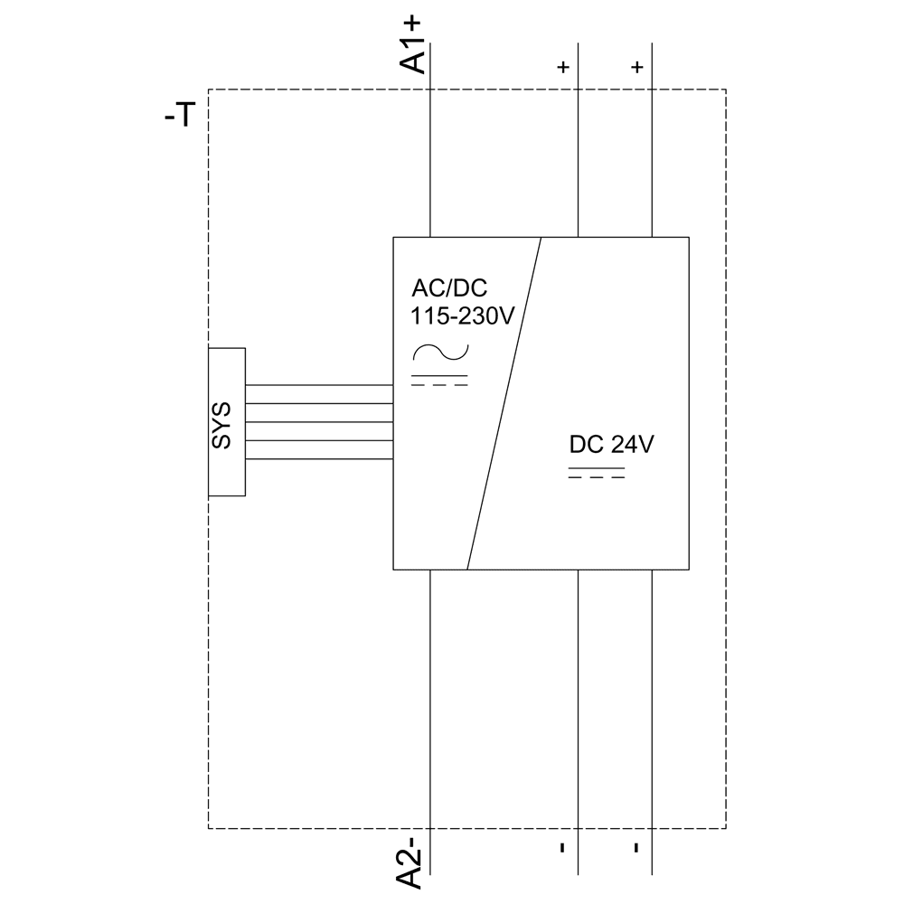 SIRIUS safety relay Power supply for 3SK1 Advanced series Us = 110-240 V AC/DC screw terminal - Image 6