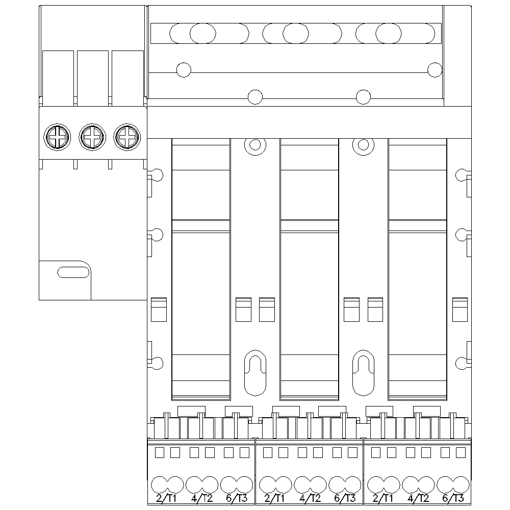 Infeed left Connection main circuit: input: Screw - Image 2