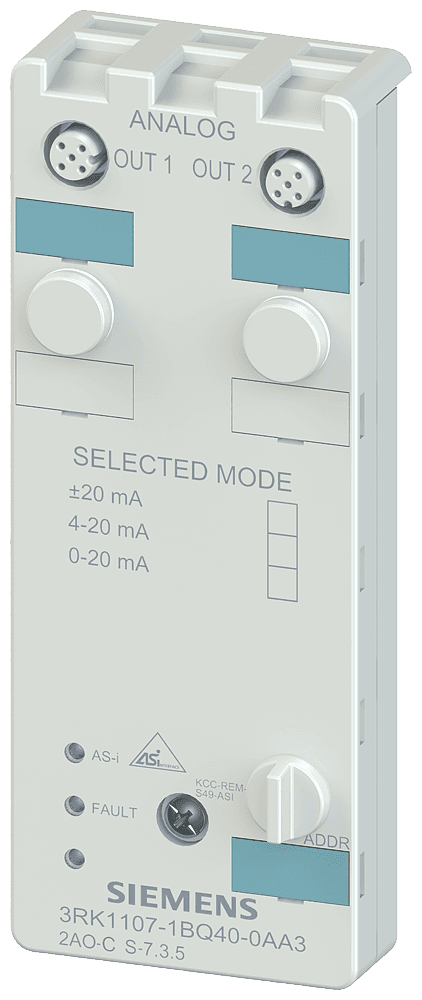 AS-i compact module K60 analog 2 AQ by Siemens