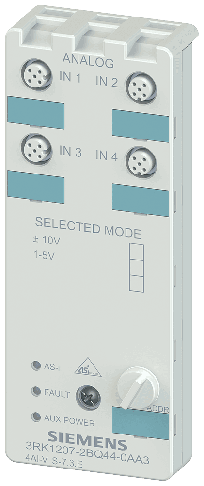 AS-i compact module K60 analog 4 AI by Siemens