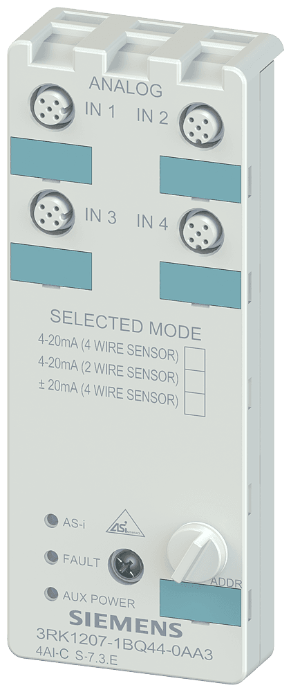 AS-i compact module K60 analog 4 AI by Siemens