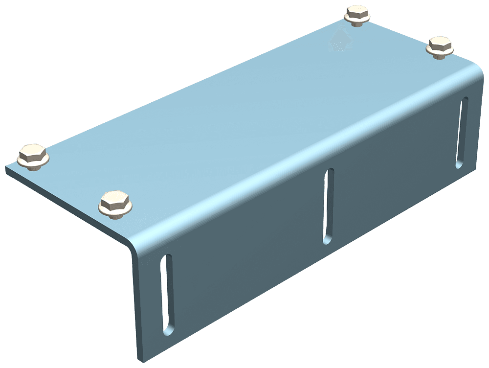 SIDOOR mounting bracket Mounting bracket for holding the SIDOOR rubber-metal anti-vibration mount - Image 3