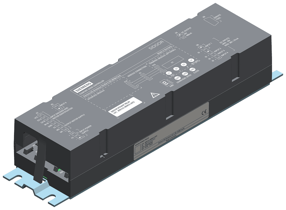 SIDOOR ATD400T RELAY CONTROL UNIT FOR INTERIOR TRAIN DOORS - Image 4