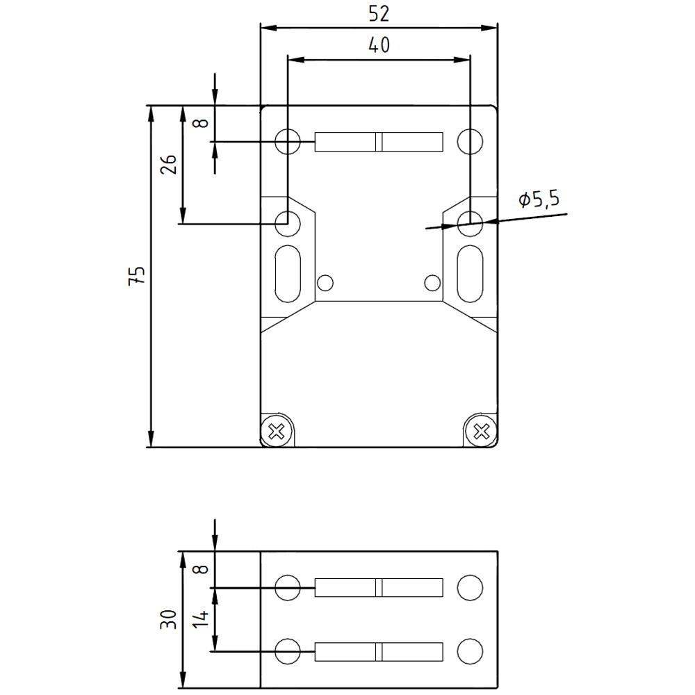 safety position switch with separate actuator plastic - Image 2