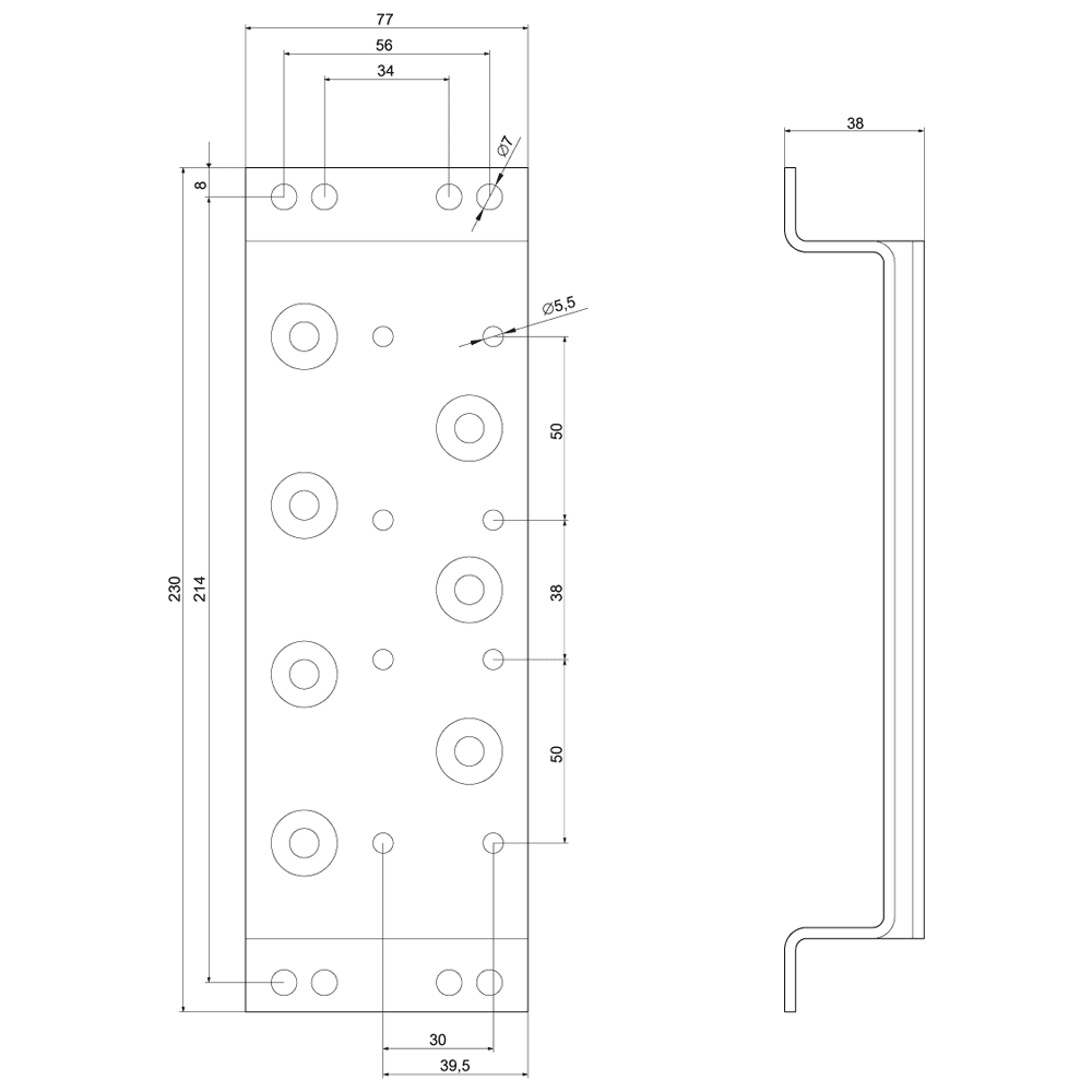 SIDOOR rubber-bonded metal mounting rubber-bonded metal - Image 2