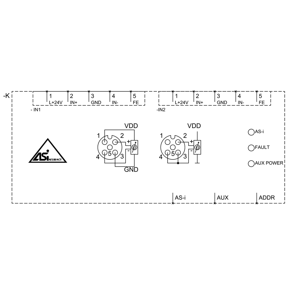 AS-i compact module K60 analog 2 AI - Image 6