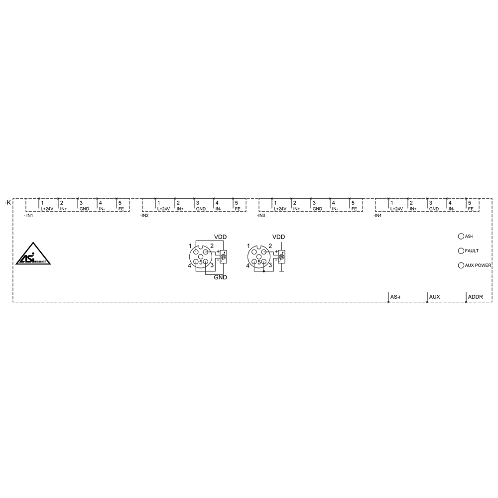 AS-i compact module K60 analog 4 AI - Image 6