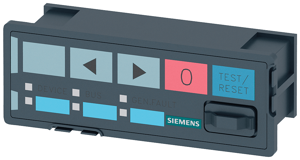 Operator panel titanium gray by Siemens