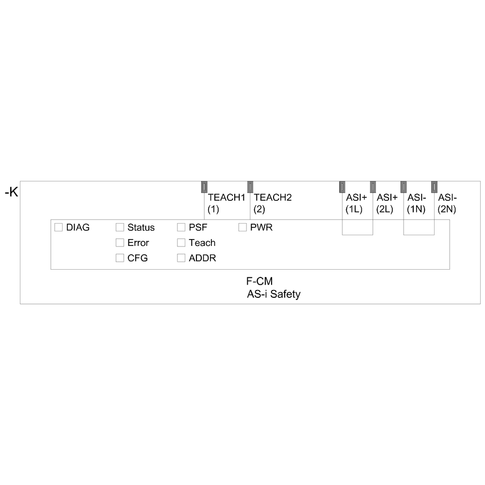SIMATIC ET 200SP Safety communications module F-CM AS-i Safety ST for AS-Interface - Image 6
