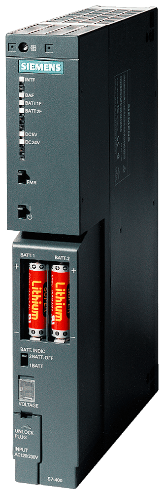 SIPLUS S7-400 PS 407 10 A based on 6ES7407-0KR02-0AA0 with conformal coating by Siemens