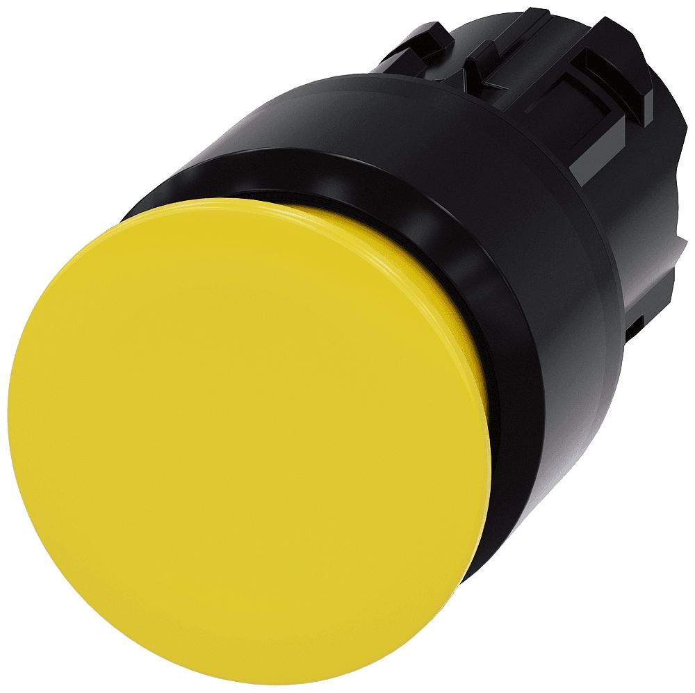 Mushroom pushbutton by Siemens