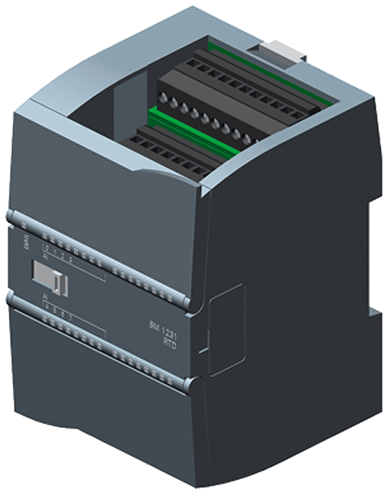 SIPLUS S7-1200 SM 1231 RTD 8AI based on 6ES7231-5PF32-0XB0 with conformal coating by Siemens