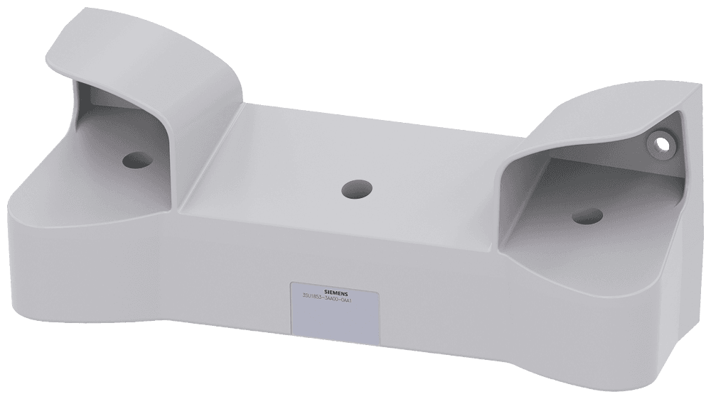 Two-hand operation console for command devices by Siemens