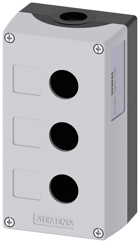 Enclosure for command devices by Siemens