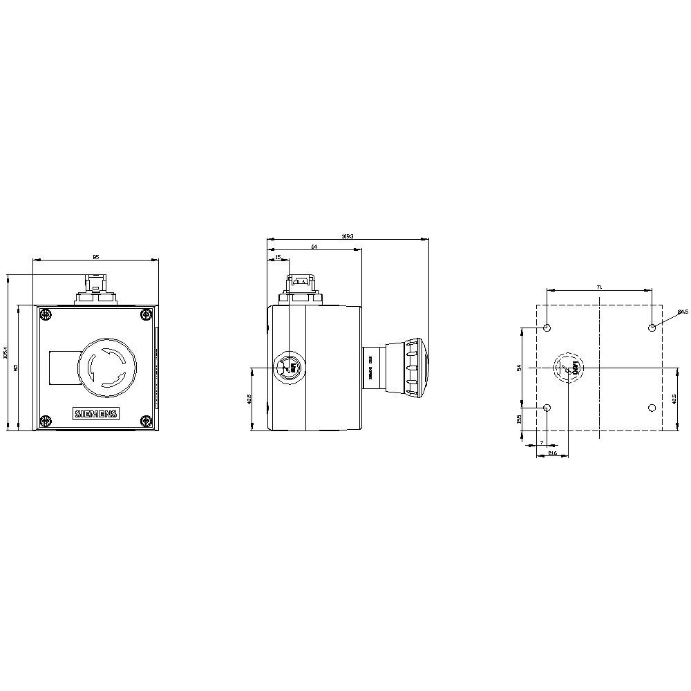 AS-Interface enclosure for command devices - Image 2