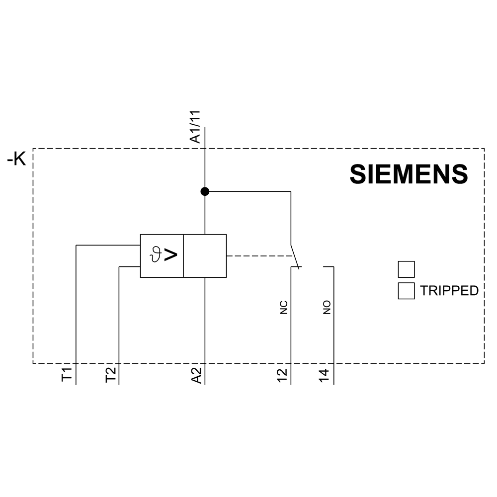 thermistor motor protection relay compact evaluation unit - Image 5