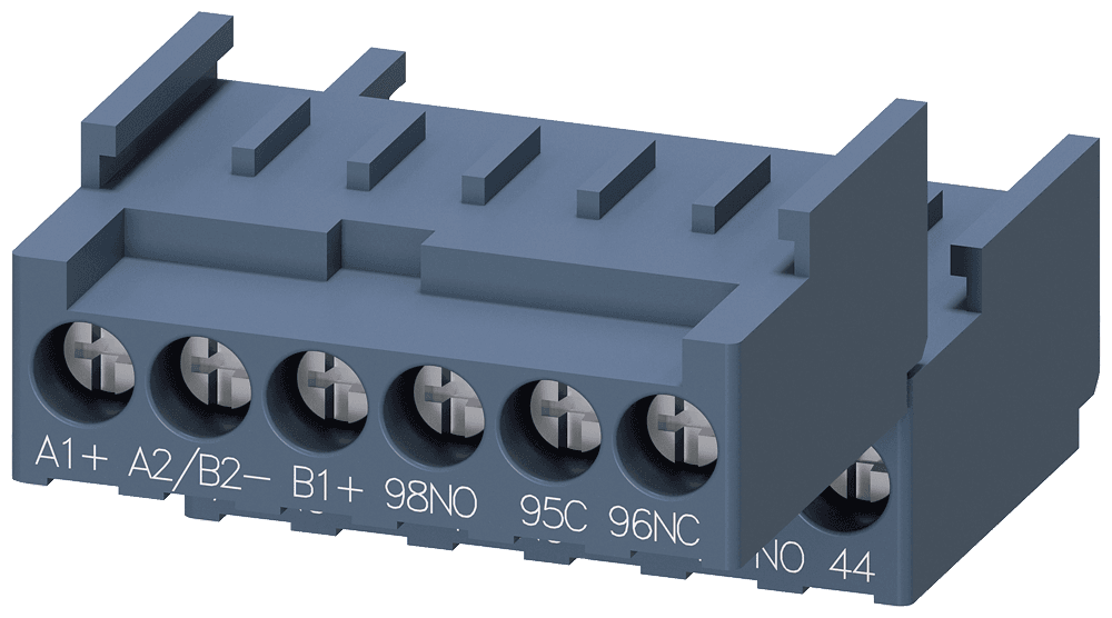 Control circuit terminals 3RA62 Screw-type technology 2 terminals per pack by Siemens