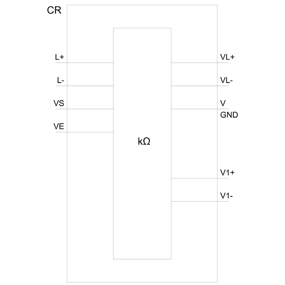 voltage reducer module for insulation monitoring relay 3UG4583 for expanding the supply voltage range to 690 V AC and 1000 V DC screw terminal - Image 4